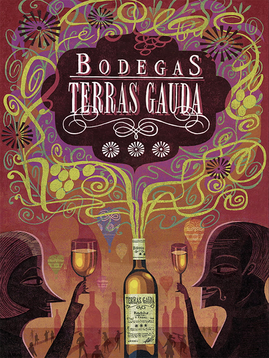 1. Bodegas Terras Gaudas: Longlisted for the Francisco Mantecon Poster Competition (Spain)