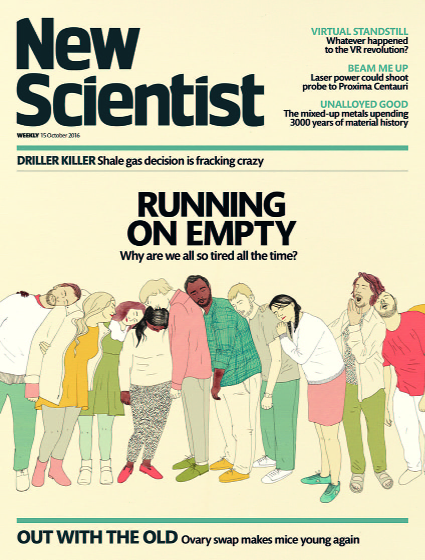 ‘New Scientist’ Cover by Harrier Lee Merrion